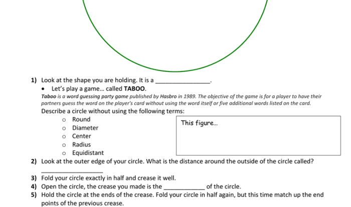 Geometry unit 10 circles quiz 10-1 answers