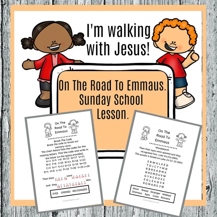 Road to emmaus bible study questions