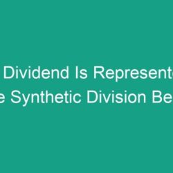 Synthetic division problem below remainder brainly